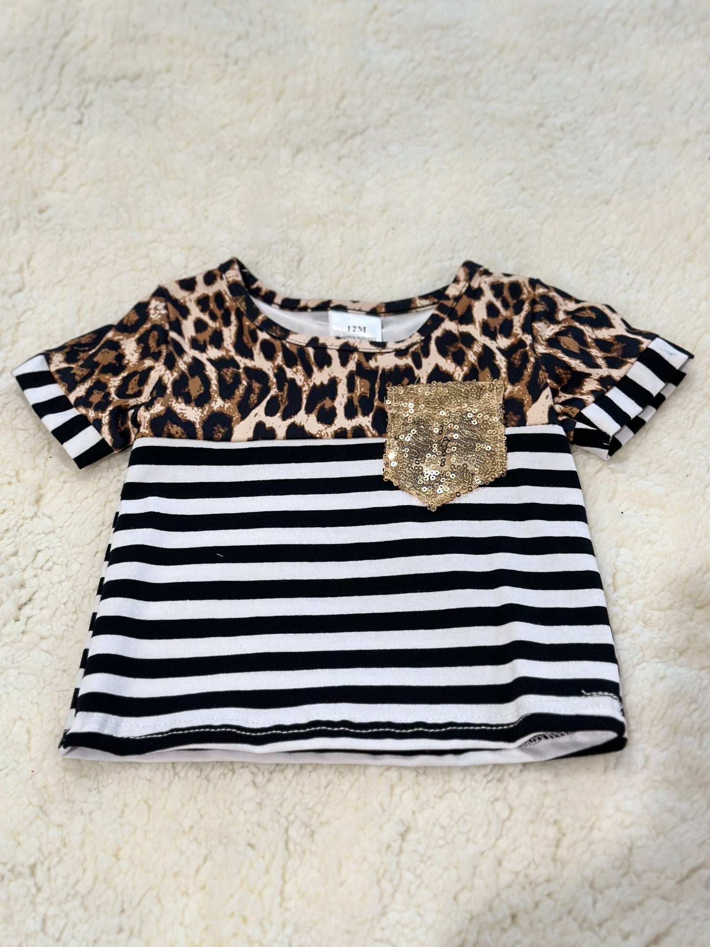 Black Stripe Leopard