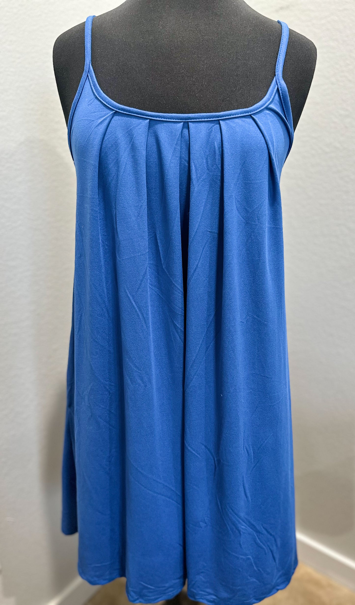 Blue Pocket Dress