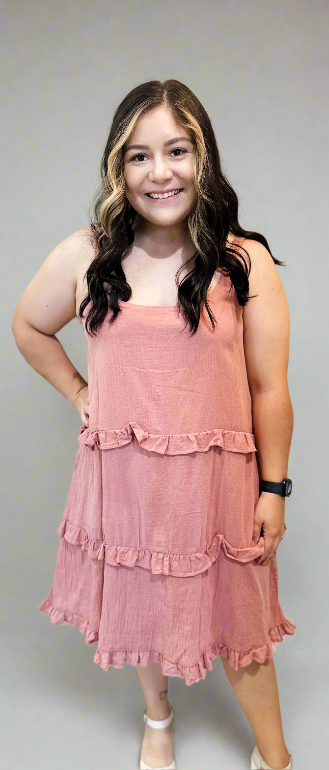 Ruffle Babydoll Dress
