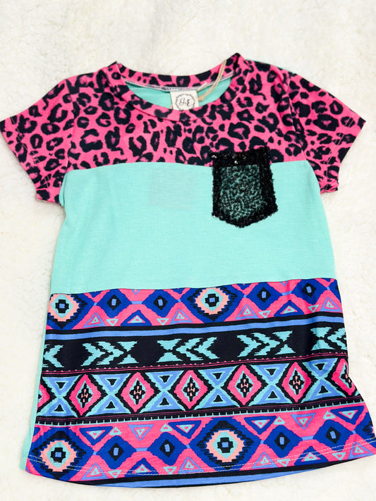 Girls Aztec Top