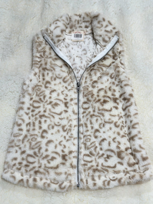 Girls Leopard Vest