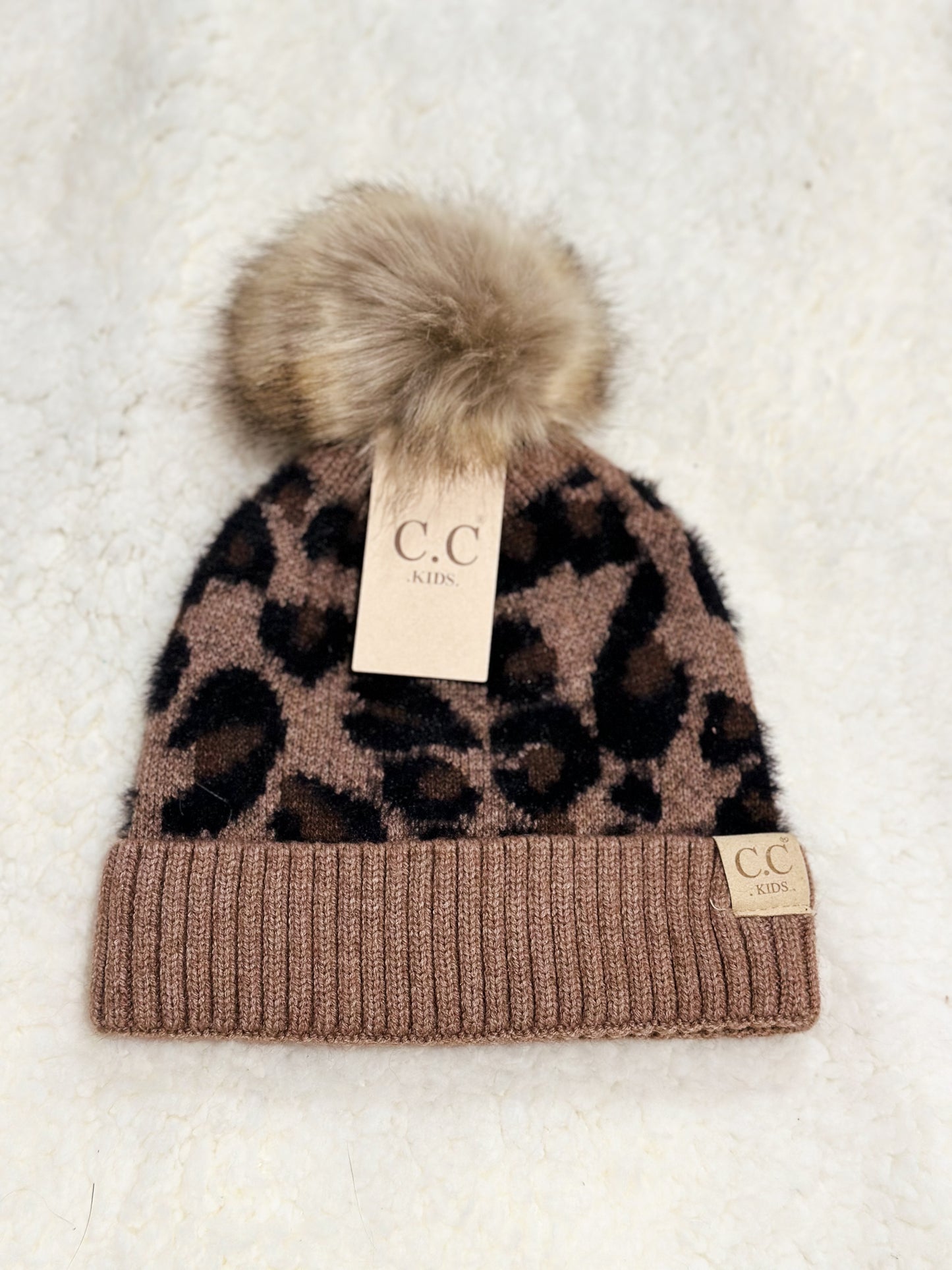 Kids Leopard CC Beanie