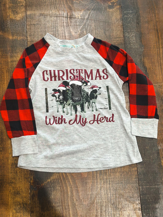Girls Christmas Shirt