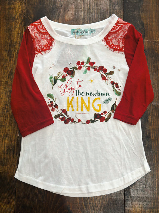 Girls Christmas Top