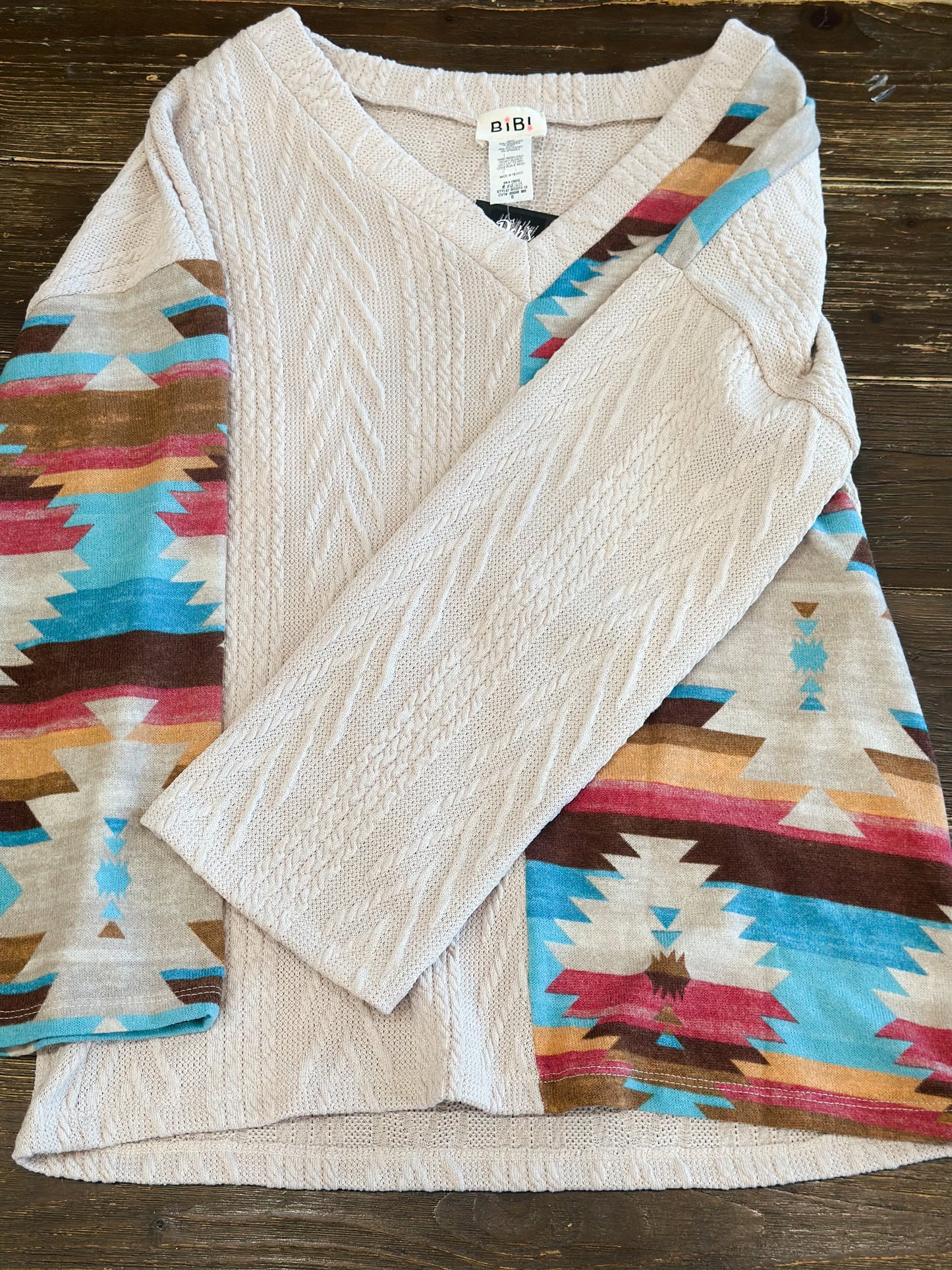 Aztec Cream Sweater
