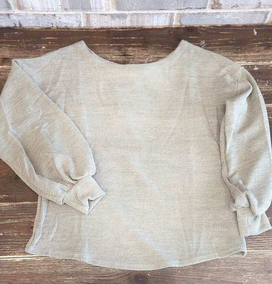Sage Knitted Sweater