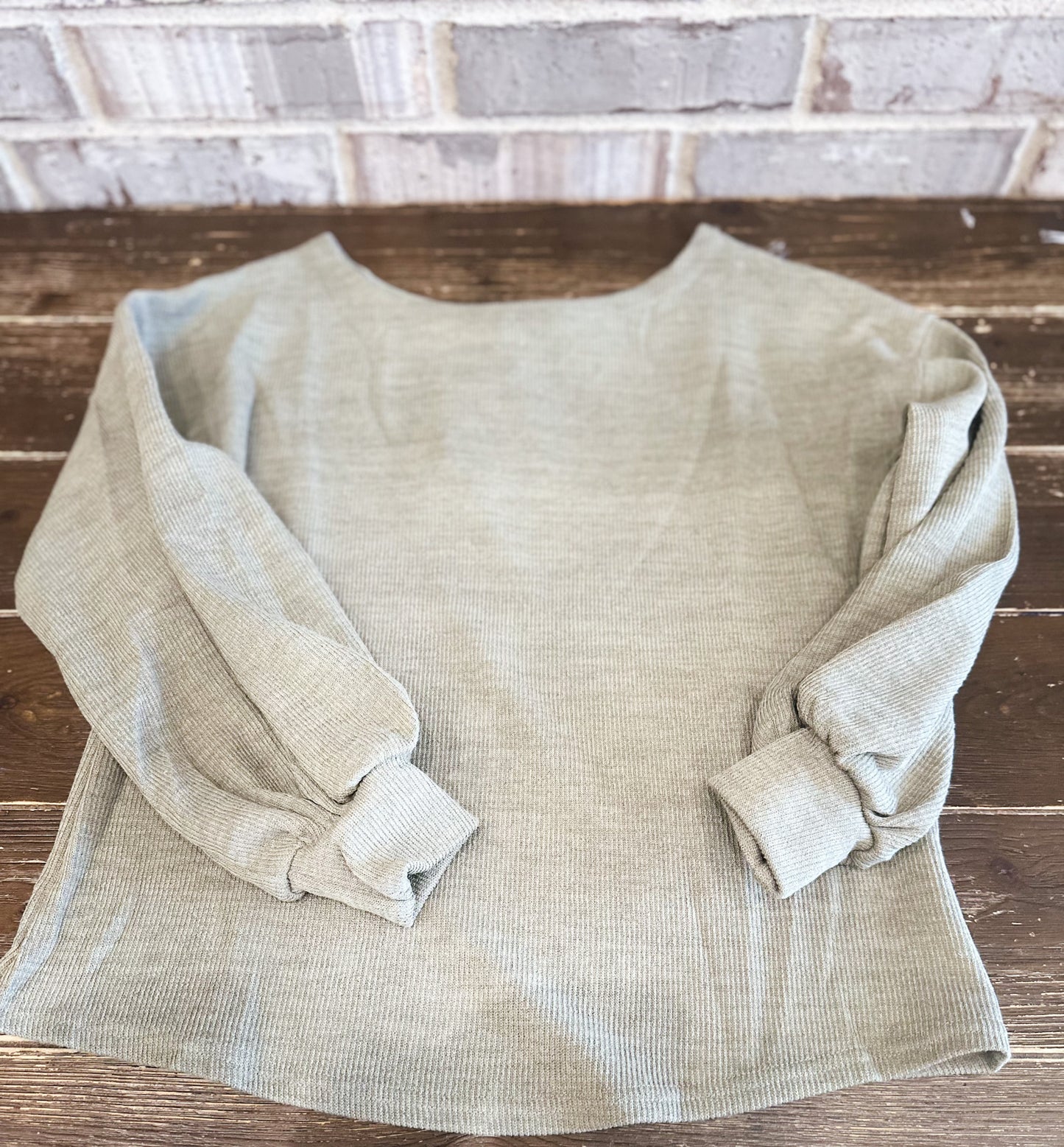 Sage Knitted Sweater