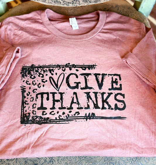 Give Thanks Tee