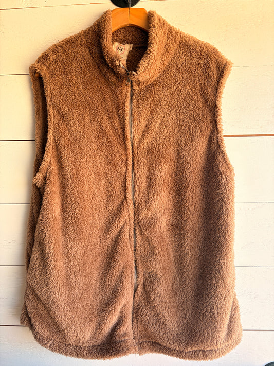 Brown Fur Vest
