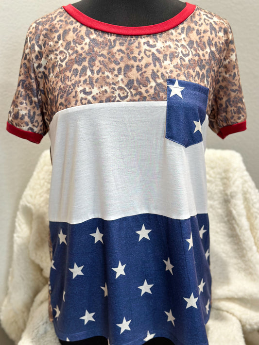 Stars & Stripes Leopard