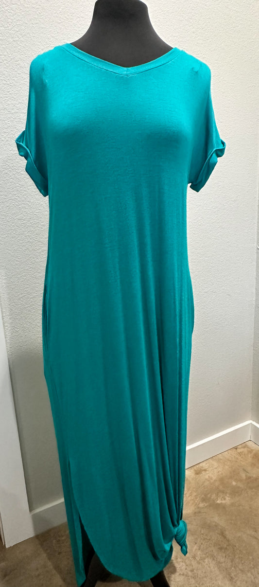 Teal Maxi Dress