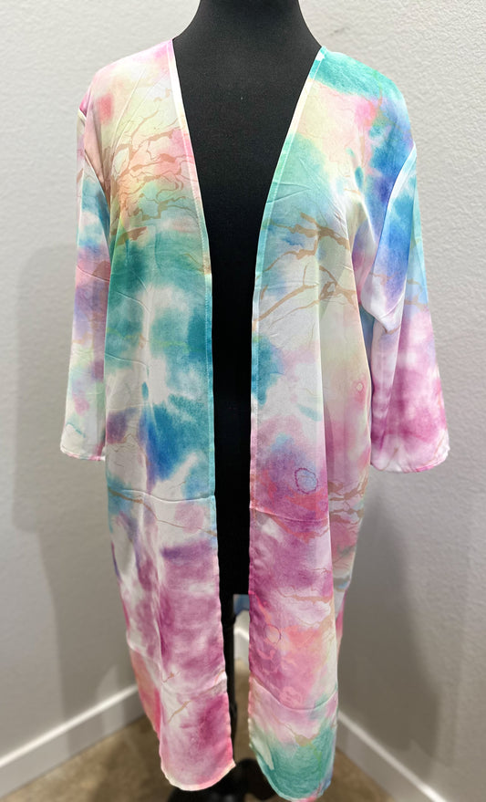 Tie Die Kimono