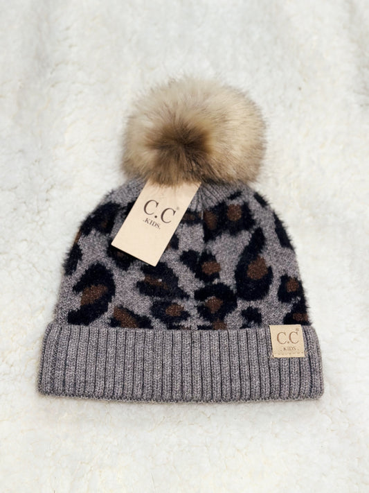 Kids Leopard CC Beanie