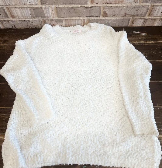 Cream Popcorn Sweater