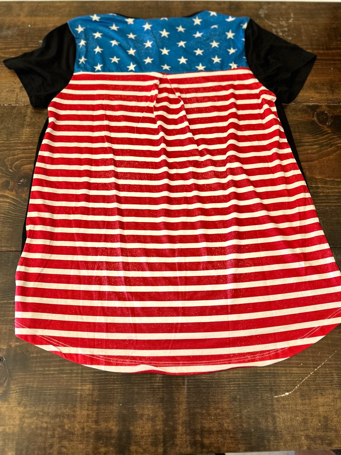 Hi-Low American Girl Pocket Tee